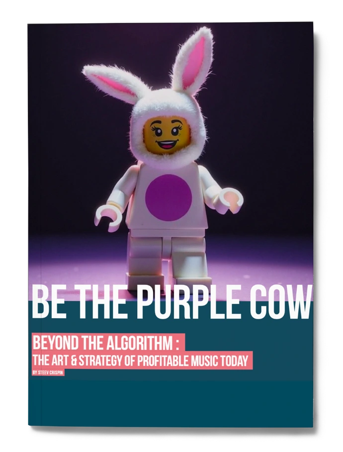 Be the Purple Cow by Steev Crispin